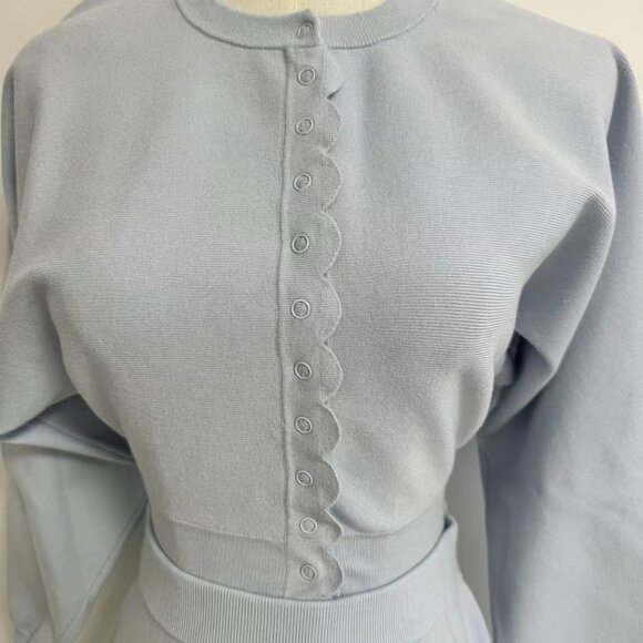 Helsa Elvira Cardigan and Shorts Set - Picture 6 of 13